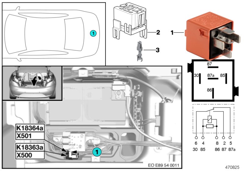 roof drive relay