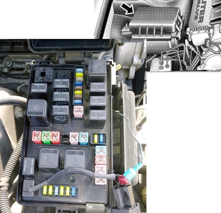 2010 Dodge Charger Fuse Box Diagram