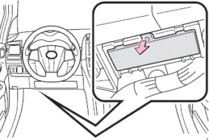 Fuse box diagram Toyota Yaris (Vitz) 2G and relay with assignment and