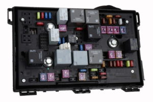 Fuse box diagram Buick Verano 1G and relay with assignment and location