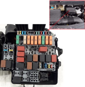 Fuse box diagram Iveco Daily 2011 - 2021 relay with assignment and location