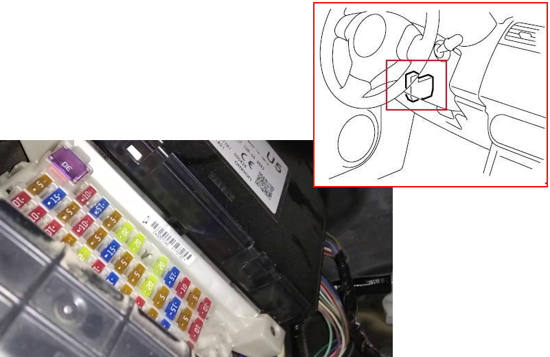 Genuine Suzuki Main Battery Fuse - 36739-62J00 - Fits Swift, Alto, SX4, Splash - Made In Japan (3673962J00)