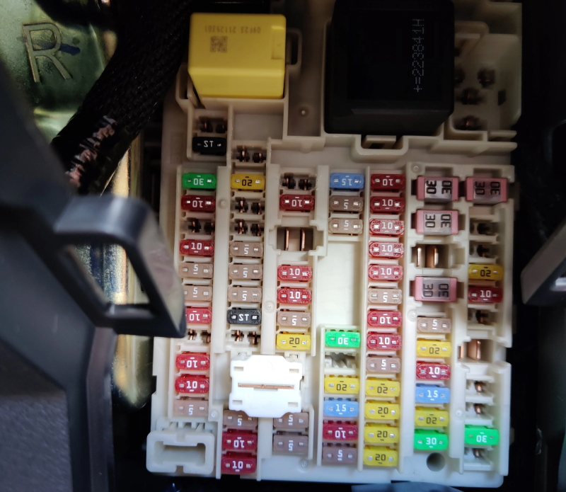 Nissan Ariya Fuse box