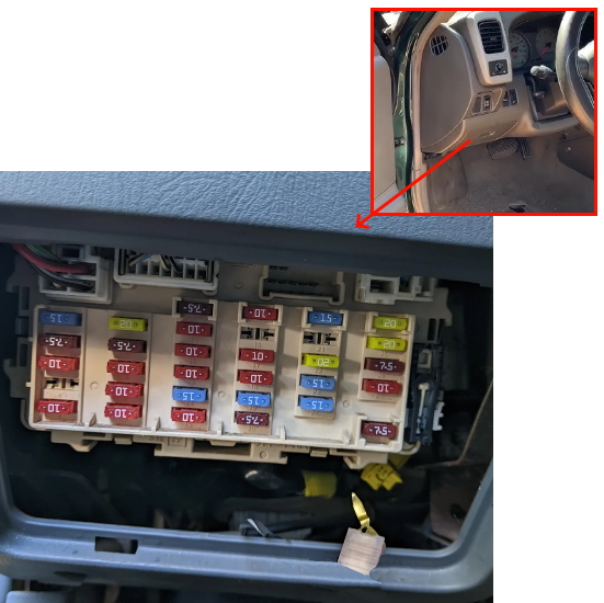 photo fuse box xterra 1