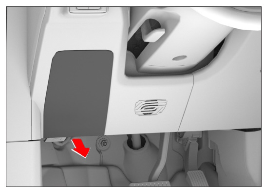 Fuse box access Haval H3