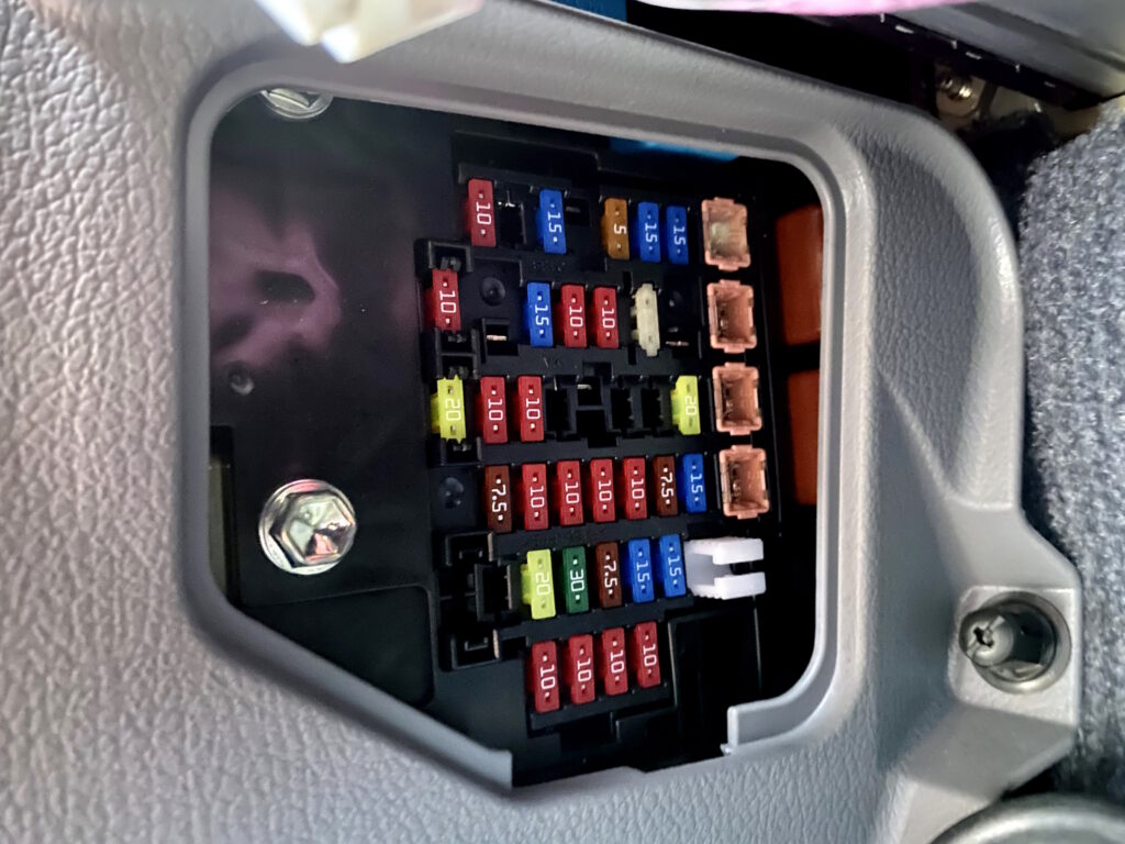 Fuse box photo