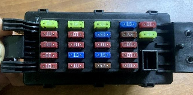 photo of fuse box